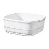 【CL】26Q1#2130 Multi-functional hanging draining basket sink Plastic stainless steel kitchenware convenient storage kitchenware rack Item Picture
